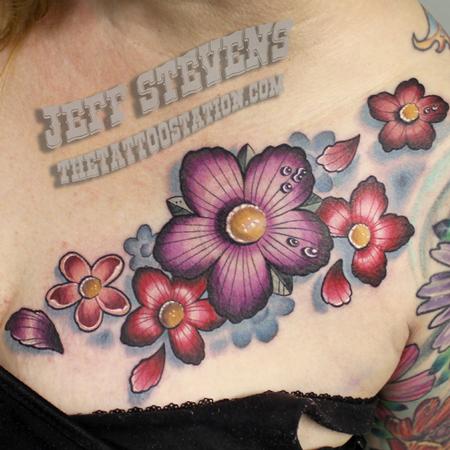 Tattoos - Flowers - 75468