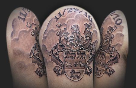 Tattoos - Barham Family Crest - 60920