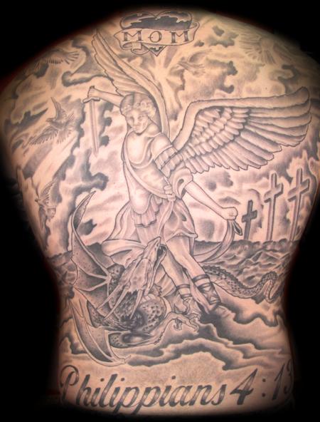 Tattoos - Angelic Warrior - 60741
