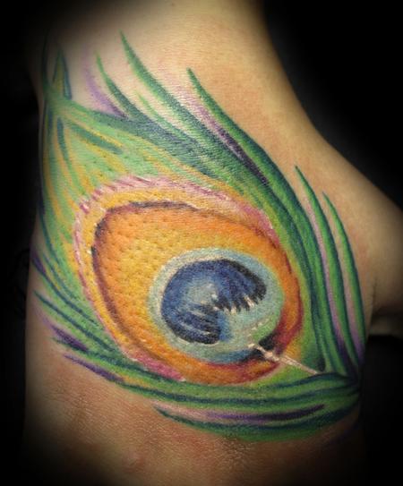 Tattoos - Peacock Feather - 60745