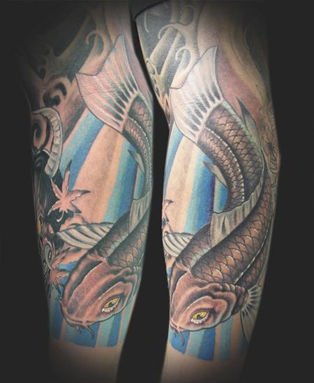 Tattoos - Koi Sleeve - 60817