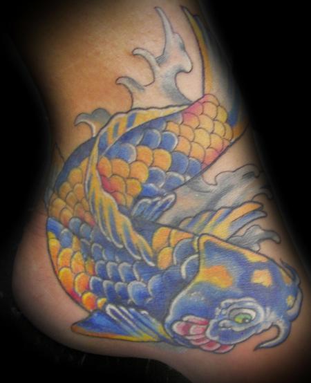 Tattoos - Color Koi - 60757