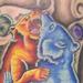 Tattoos - fire and water bears - 57214