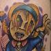 zombie school girl Tattoo Design Thumbnail