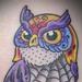 tattoo galleries/ - Day of the Dead inspired Owl - 61044