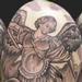 Saint Michael Slaying A Demon Tattoo Thumbnail