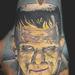 Frankenstein Portrait Tattoo Design Thumbnail