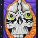 tattoo galleries/ - Cloaked Skull Skateboard Deck Design