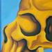 tattoo galleries/ - Custom Skull Acrylic on Canvas - 60923
