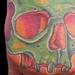 tattoo galleries/ - Green Skull - 60379
