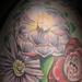 tattoo galleries/ - Quater-Sleeve of Flowers - 60748