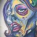 tattoo galleries/ - Severed Head Zombie Girl - 61036