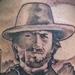 tattoo galleries/ - Clint Eastwood Portrait - 60813