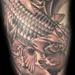 tattoo galleries/ - Traditiona Koi Black and Grey