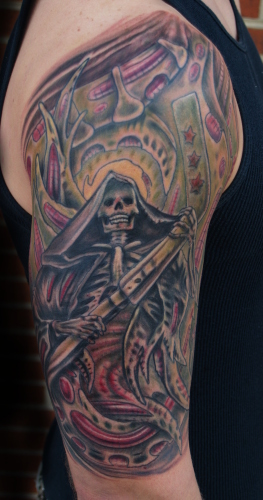 evil skull tattoos. Skull Tattoos,