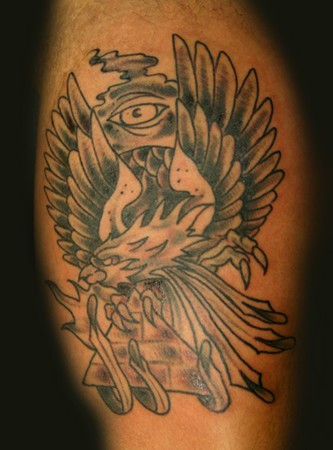 American tattoos Bird