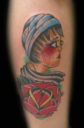 Tattoos > Page 577 > Girl/Rose.