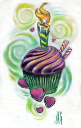 Tattoos - Cupcake for Amy D - 42589
