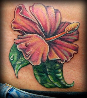 hibiscus flower tattoos. hibiscus flowers tattoo.