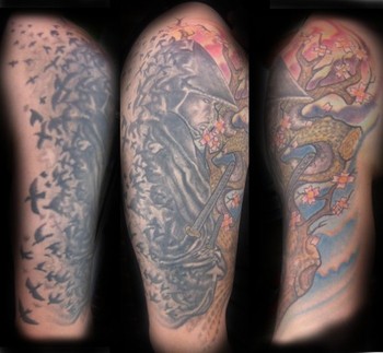Samurai+tattoo+sleeve