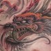 tattoo galleries/ - Buddha and Dragon Tattoo 1st View