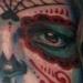 tattoo galleries/ - Chris' Day of the Dead Girl