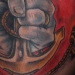 tattoo galleries/ - fist,cross and anchor