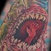 Tattoos - zombie shark - 35604