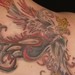 tattoo galleries/ - Phoenix swirly tattoo