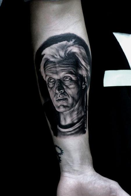 Ralf Nonnweiler - Rutger Hauer Portrait Tattoo