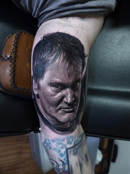 Ralf Nonnweiler - Quentin Tarantino Tattoo