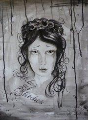 Tattoos - Bitches get stitches. - 64022