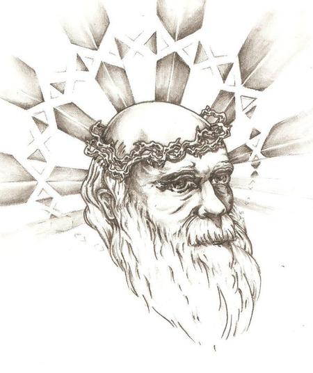 Tattoos - Darwin Sketch - 64024