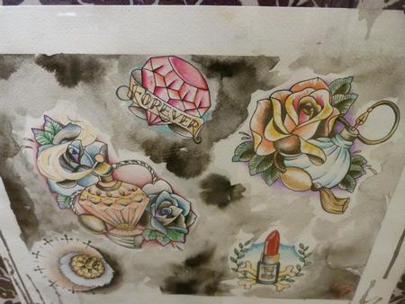 Tattoos - Girly flash - 64023