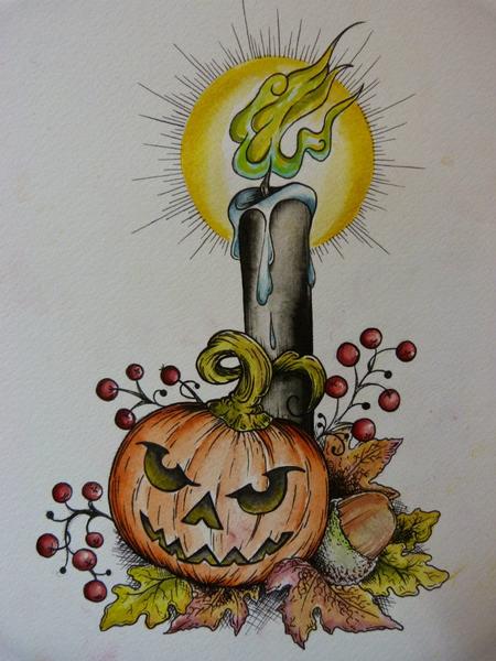 Tattoos - Hallowe'en - 64027