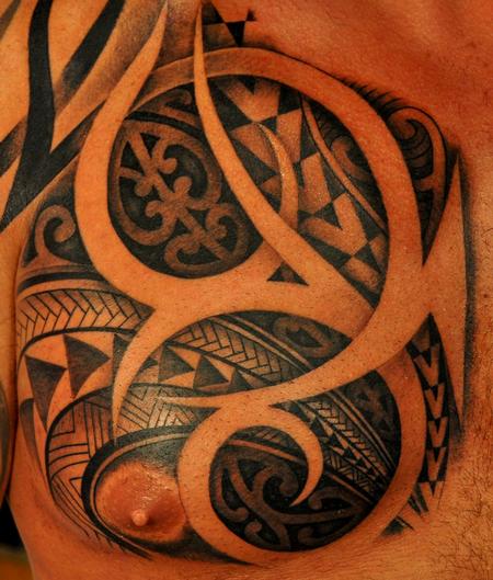 Hawaiian Tribal Animal Tattoo