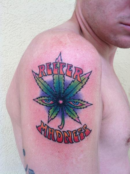 Dan Berk - Reefer Madness Color Tattoo