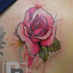 Tattoos - water color rose - 116176