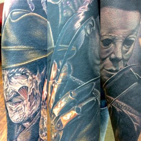 Edward Lott - Horror sleeve in progress