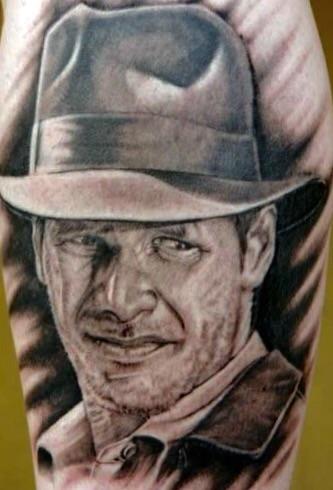 Edward Lott - Indiana Jones portrait