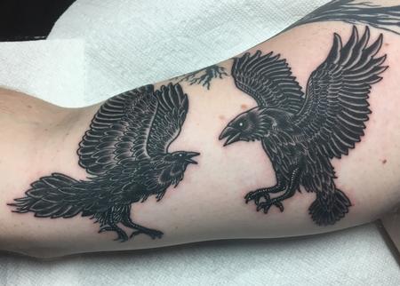 Tattoos - Cow fighting - 130429