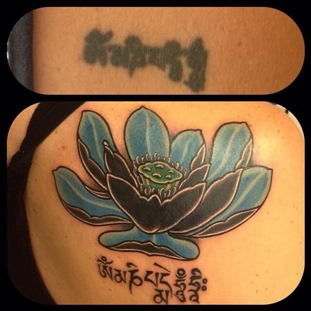 Tattoos - Lotus cover up - 109781
