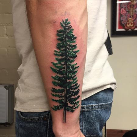 Tattoos - Pine tree - 110187