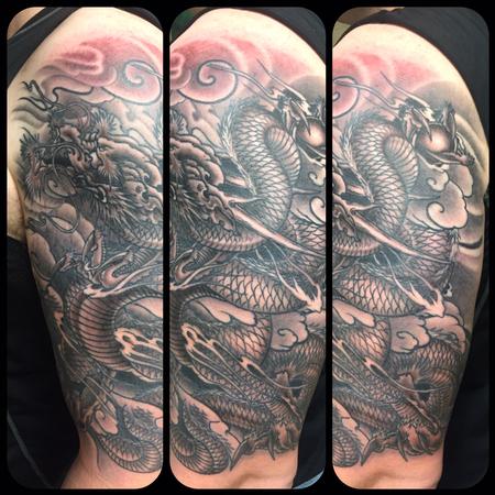 Dragon sleeve Design Thumbnail