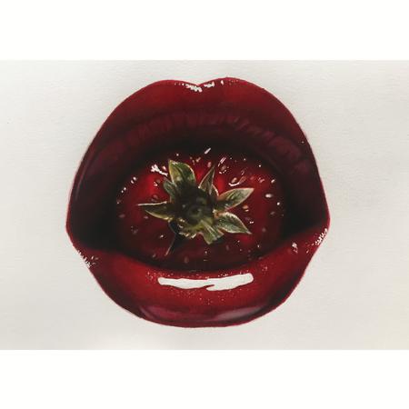 Tattoos - Strawberry lips - 111912