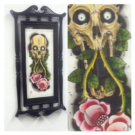 Tattoos - Skull and Rose - 78910