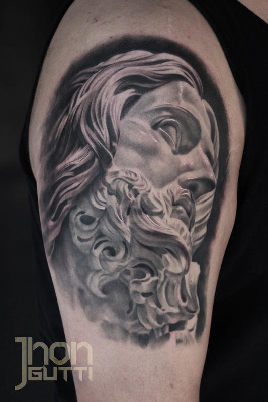 jhon gutti tattoos realistic jesus sculpture jhon gutti tattoos realistic jesus sculpture