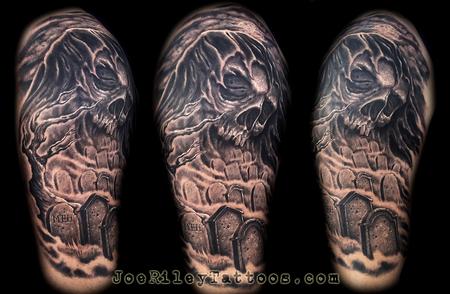 Joe Riley - Grim Reaper Tattoo