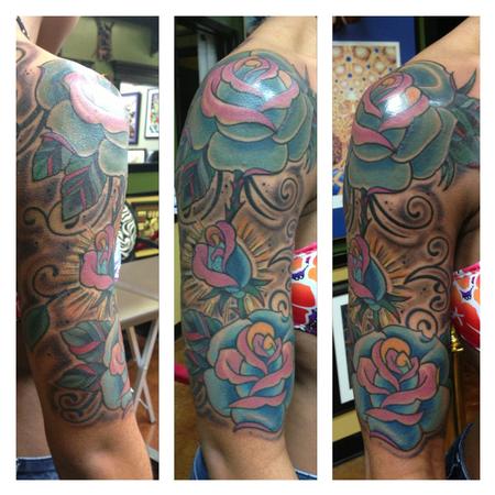 Tattoos - Blue Roses - 76470