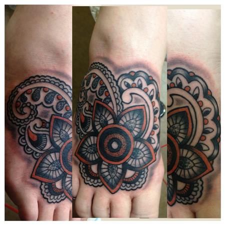 Tattoos - Paisley / Tribal by KR Rossi waikiki - 82891